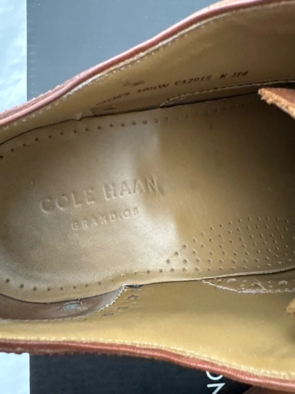 Men’s Cole Haan Brown Leather Dress Shoes 10.5
